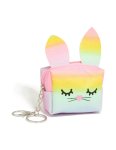 Kids Rainbow Fabric Bunny Purse