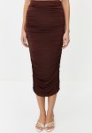 Maxi Stretchy Skirt - Brown