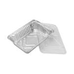 5 Pack 4.9LT Aluminium Foil Food Container Silver