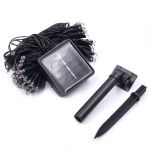 Solar LED Fairy Lights Warm White 12M String Waterproof