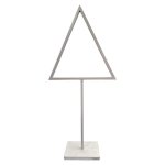 Metal Christmas Tree White 31CM