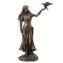 Home Decor Veronesa Morrigan Celtic Goddess Bronze Resin Statue 15CM