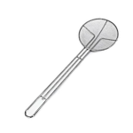 Kitchen Utensils Skimmer Round Stainless Steel - 160MM