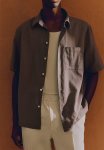 Regular Fit Linen-blend Shirt - Beige & Grey