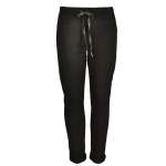 Basic Drawstring Pant - Black L xl