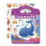 Ocean Themed Children's Jelly Sticker Book - Purple