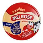 Melrose Wedges Plain Full Cream Cheese Spread 100GR