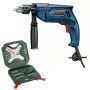 Bosch - Impact Drill Gsb 570 With 54 Piece X-line Drill/driver Set