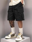Fashionable Men's Summer Drawstring Casual Sports Cargo Loose Shorts Suitable For Outdoor Sports Comfortable And Versatile