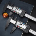 Precision Digital Caliper - Electronic Micrometer With Large Lcd Display Battery-powered Industrial Measuring Tool Digital Calip
