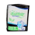 Certainty Unisex Adult Diaper Xlarge - Single Pack 10'S 127-165CM