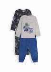 Dino Space Micro Polar Fleece Pyjamas