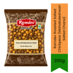 Roasted Salted Chickpeas Mahabaleshwari Salted Chana - Crunchy Oil-free Snack For Daily Healthy Munching Premium Quality High-pr