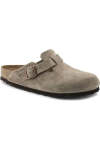 Birkenstock Boston Suede Clog - Taupe - 41