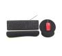 Ergo Mouse Pad & Keyboard Wrist Rest Support Combo