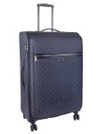 Polo Signature Luggage Large 4 Wheel Trolley Case -black - Ys Travel Bags