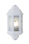 Eurolux Lantern 3 Panel Half Wall White 1XE27