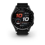 Garmin 43MM Gps Golf Watch Amoled Slate Nylon Band 0100301000