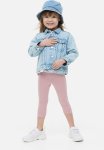 3 4-LENGTH Leggings - Light Pink