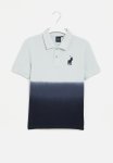 Polo Boys Ombre Short Sleeve Golfer - Navy