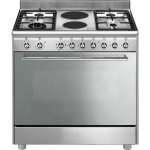 Smeg Cooker With Mixed Hob 90×60 Cm