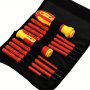 10pcs Insulated Screwdriver Set Torx Phillips Slotted Screwdriver Household Repair Tool Electrician Anti-electric Screw Combination