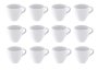 240ML Paola Porcelain Tea Cups- Set Of 12