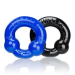 Oxballs Ultraballs Ring 2 Pack - Black And Police Blue