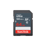 SanDisk Ultra 64 Gb Sdxc Memory Card 100 Mbs Sdsdunr 064 G GN3 In