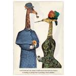 Lord Gerald & Lady Juniper Giraffe Art Print