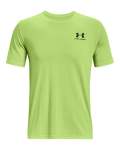 Men's Ua Sportstyle Left Chest Short Sleeve Shirt - Steel Light Heather Md