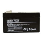 SECURI-PROD Sealed Lead Acid Sla Battery 12V 1.3AH