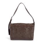 Dark Brown Animal Print Tote Bag