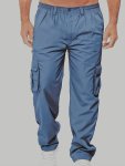 Plus Size Men's Thin Cargo Pants With Side Pockets For Spring And Suumer Oversized Loose Clothing For Big And Tall Guys Best Sel