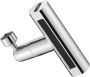 3 Way Waterfall Sprayer For Kitchen Faucet Kitchen Sink Extension Silver