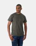 Box Print Mil Green T-Shirt - XXL Green