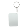 Sublimation Blankwhite Polymer Keyring Rectangle