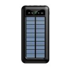 Solar Powerbank With Built In Cables And Torch