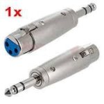 Xlr Female To 6.3MM Stereo Jack Male