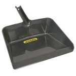 Dustpan Bpa-free Plastic Single 2 Pack Jumbo Grey