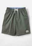 Cotton On Bobby Stretch Board Short - Swag Green white Stitch