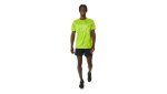 ASICS Men's All Over Print Ss Top - Lime zest - XS