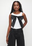 Bow Detail Vest - White