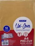 Marlin Kids A4 Precut Book Covers Brown Kraft