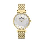 Ip Gold Premium Silver Dial 3 Hands Watch