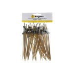 Regent Bamboo Picks With Silver Beads 150MM 1X50