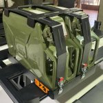 Bzt Double Jerry Can Holder For