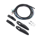 Rear Turn Signal & Licence Plate Relocation Kit – Black