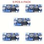 5PCS LM2596 LM2596S Dc-dc Step Down Variable Volt Regulator Input 3.0-40V Output 1.5-35V Adjustable Buck Converter Electronic Voltage Stabilizer Power Supply Module