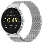 Volkano Ayla Collection Smartwatch With Extra Silicone Strap - Silver VAC4-5105-SL